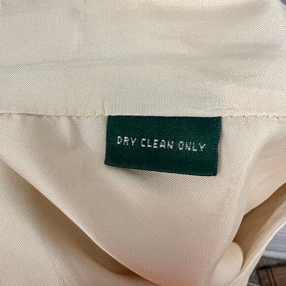 Ralph Lauren Womens 6P Old Money Equestrian Vacation Wide Leg Pants 100% Silk - Picture 7 of 11